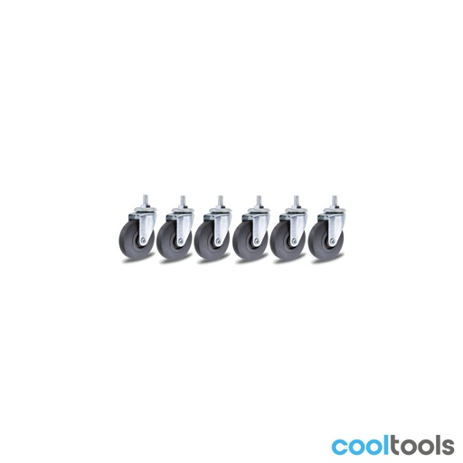 Beta | 3002/RLS | Set van 6 reservewielen voor ligmat 3002 | 030020501