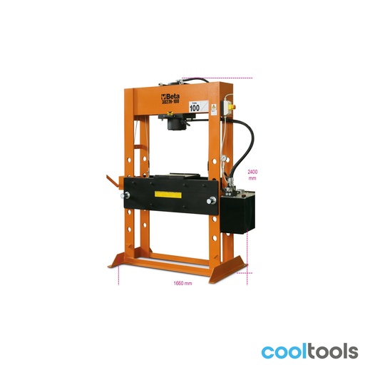 Beta | 3027N/100 | Elektro-hydraulische pers, 100 ton, gemotoriseerd, met takel | 030270110