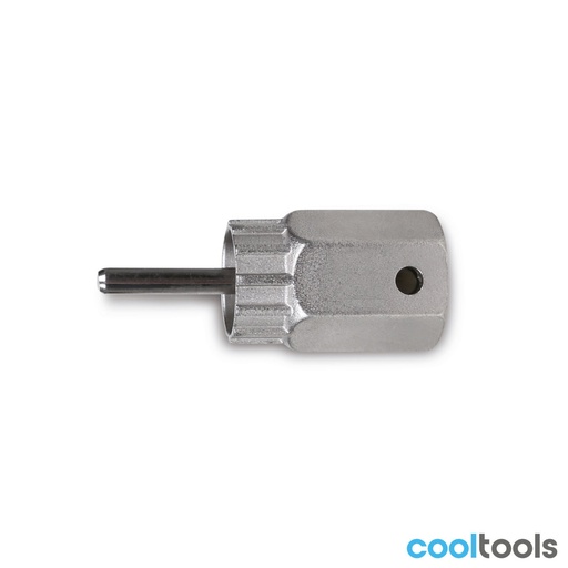 Beta | 3984/3 | Freewheelverwijderaar voor Shimano, cassettelockring met geleiderpen, vernikkeld | 039840030