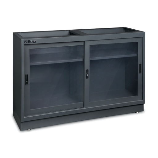 Beta | C45PRO | Vaste module met 2 polycarbonaat deuren, 1360 mm | 2.0 MAT | 045000230