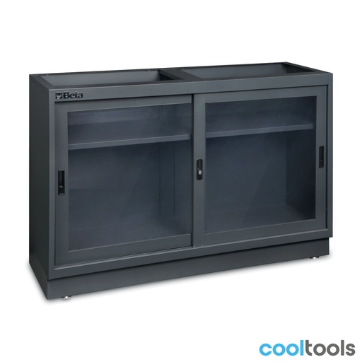 Beta | C45PRO | Vaste module met 2 polycarbonaat deuren, 1360 mm | 2.0 MAT | 045000230