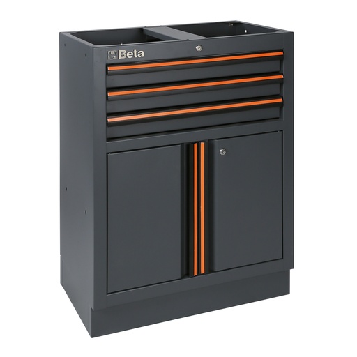 Beta | C45PRO | Vaste module met 3 laden en 2 deuren | 2.0 M3A | 045000231