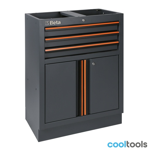 Beta | C45PRO | Vaste module met 3 laden en 2 deuren | 2.0 M3A | 045000231
