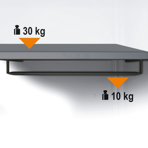 Beta | RSC50 | Binnenplank met kledingrek voor kast A1 | RSC50 2.0 A1/RB59 | 050001914