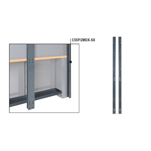 Beta | RSC55 | Steunpalen rechts/links, paar | C55P/2MDX-SX | 055000253