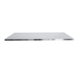 Werkblad RVS-gecoat MDF 1.600x750 mm, voor werkbank C58BC