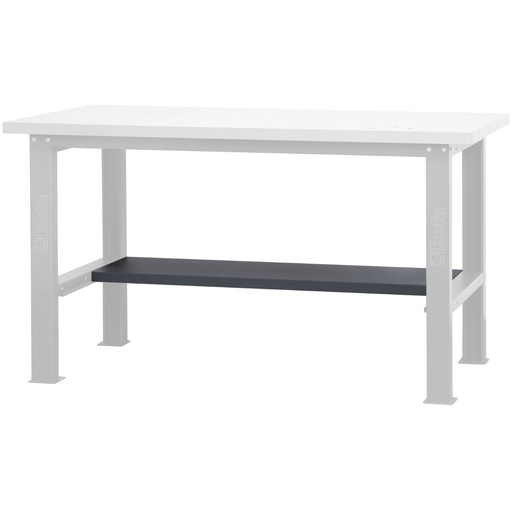 Beta | C58SP 1,6 | Ondersteunende plank 1,6 m, voor werkbank C58BC | 058000690