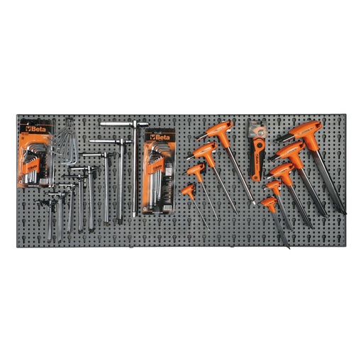 Beta | 6600 M/51 | 257-delig gereedschapsassortiment met haken, zonder paneel | 066000051