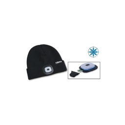 Wintermuts met oplaadbaar led-licht