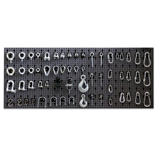Beta | 8600+R/113 | Staalkabelassortiment, 1.862-delig, met haken zonder paneel | 086000113