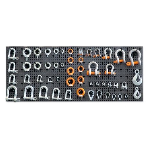 Beta | 8600+R/114 | Staalkabelassortiment, 1.045-delig, met haken zonder paneel | 086000114