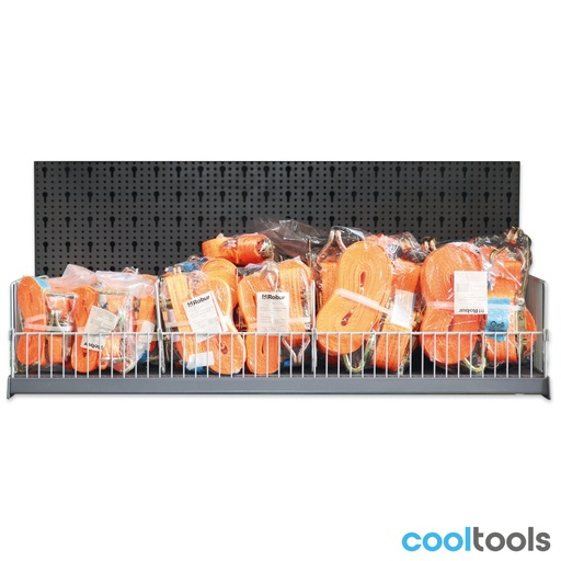 Beta | 8600+R/601 | Ratel-ankerspanbandenassortiment, 50-delig, met plank en haken zonder paneel | 086000601