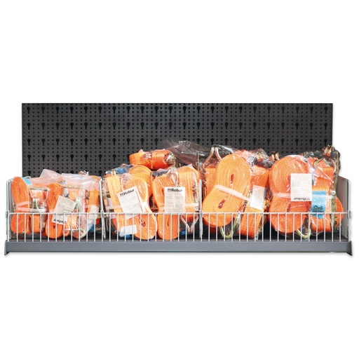 Beta | 8600+R/601 | Ratel-ankerspanbandenassortiment, 50-delig, met plank en haken zonder paneel | 086000601