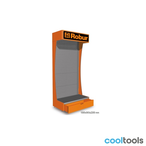 Beta | C88+R/1 | Robur wanddisplay voor winkelinrichting | 088000001