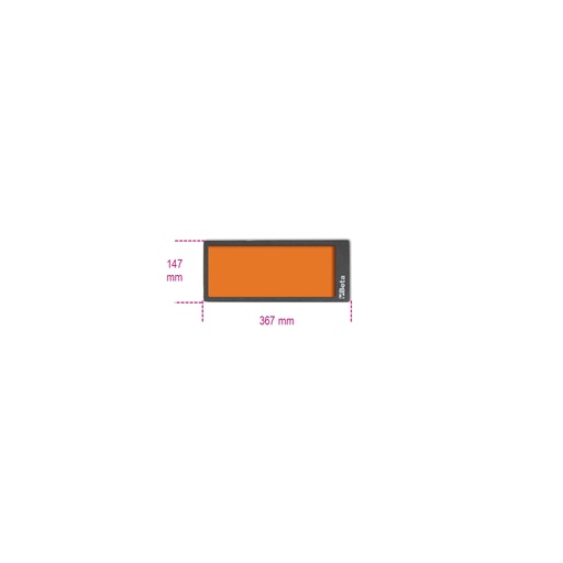Beta | VPM0 | EVA-foam module met opbergvak | 088870350