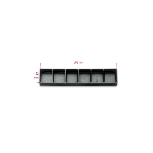 Beta | VP6 | ABS-inlegbak met 6 opbergvakken | 088880359
