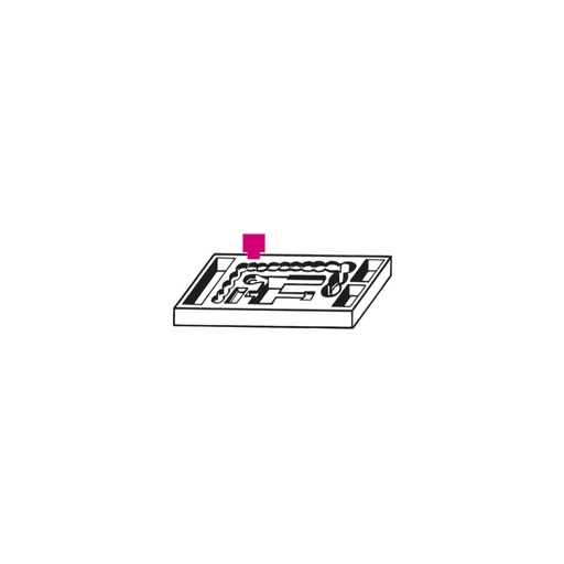 Beta | CB/2 | thermogevormde bak voor 1/2" doppen, leeg | 088880411