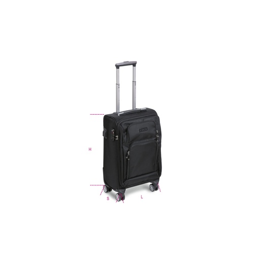 Beta | 9544C | Handbagagekoffer, 4 dubbele wielen, TSA-slot, USB-poort | 095440101