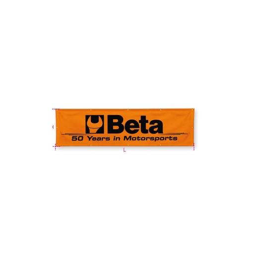 Beta | 9559 | Banner, TNT, 3x0,8 m | 095591001