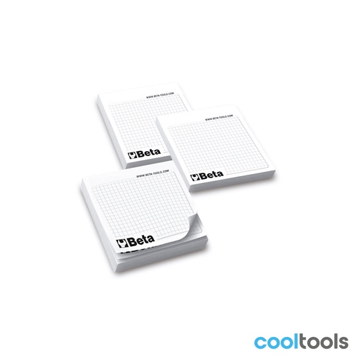 Beta | 9588/10PI | Notitieblokken met plakstrip, set van 10 | 095880055
