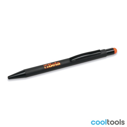 Beta | 9592AC | Pen, aluminium, soft touch, met hoesje, zwart | 095920010