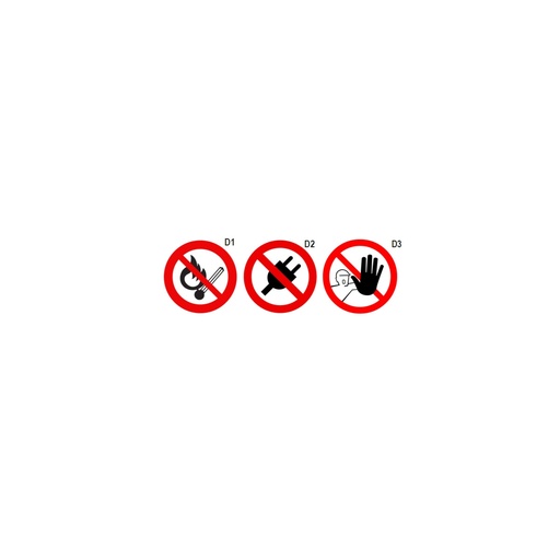 Beta | 7109D | Waarschuwingsborden
