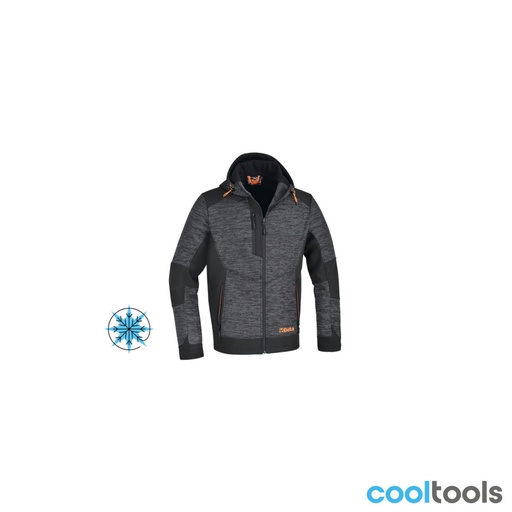 Beta | 7637G | Technisch fleece-sweatshirt met softshell-inzetstukken