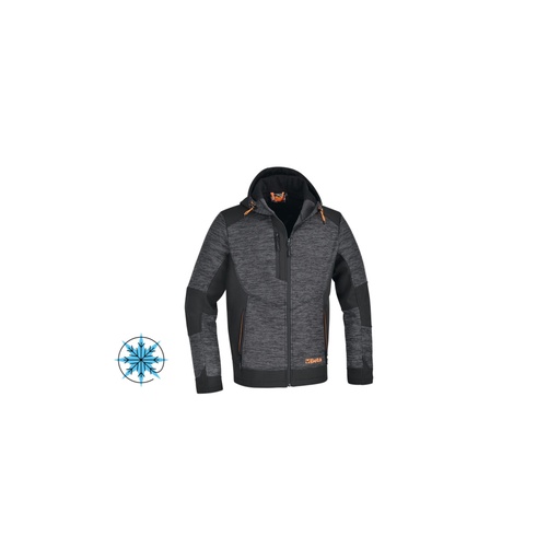 Beta | 7637G | Technisch fleece-sweatshirt met softshell-inzetstukken
