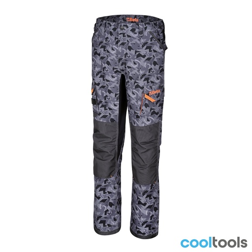 Beta | 7818CM | Werkbroek, multipocket-model, slijtvast, camouflageprint