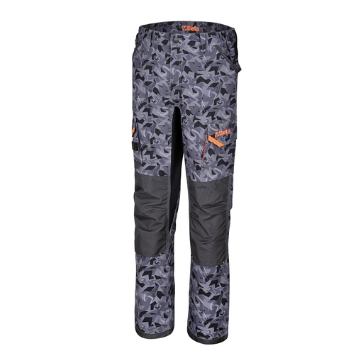 Beta | 7818CM | Werkbroek, multipocket-model, slijtvast, camouflageprint