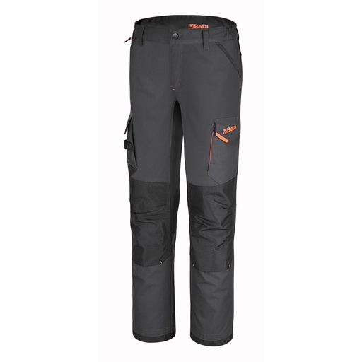 Beta | 7818G | Werkbroek, multipocket-model, met stretch-inzetstukken, grijs