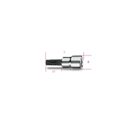 Dopsleutels voor 5-sterrige pentalobe bouten, 3/8" (40)