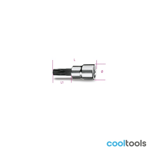 Beta | 910PT | Dopsleutels voor 5-sterrige pentalobe bouten, 3/8"