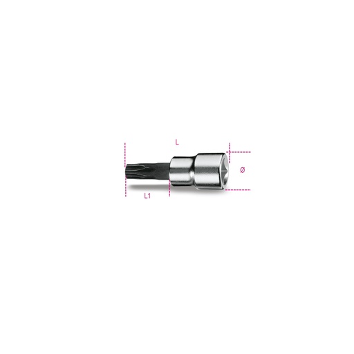 Beta | 910PT | Dopsleutels voor 5-sterrige pentalobe bouten, 3/8"