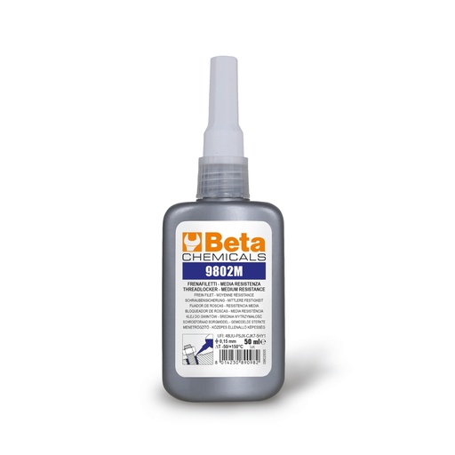 Beta | 9802M | Schroefdraadborgmiddel gemiddelde sterkte