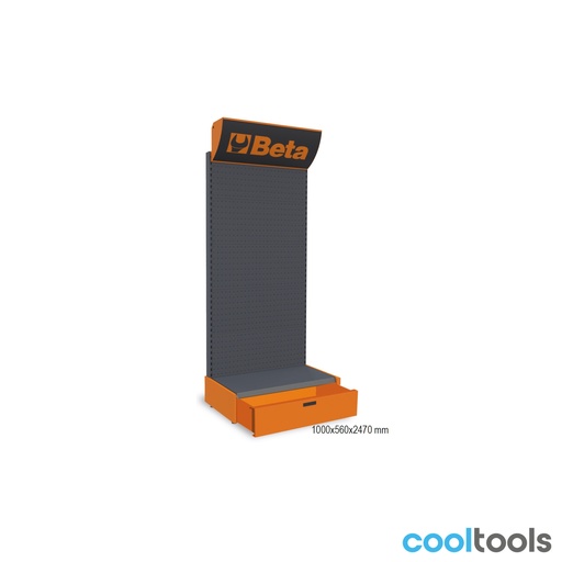 Beta | C68N | Wanddisplay voor winkelinrichting, leeg