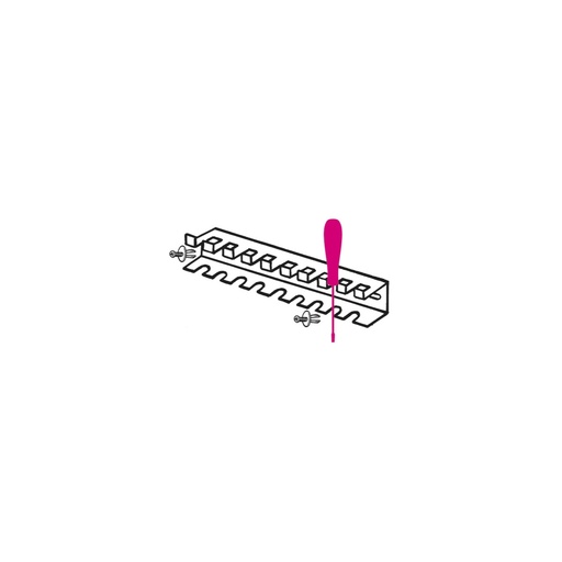 Beta | SPG11/S1203/8 | wandhouder voor schroevendraaiers, plaatstaal
