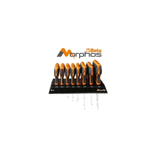 Beta | 1223/E52 | Wand display met 52 schroevendraaiers
