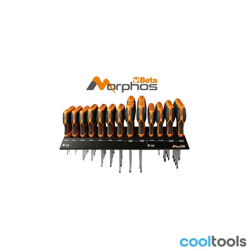 Beta | 1223/E78 | Wand display met 78 schroevendraaiers