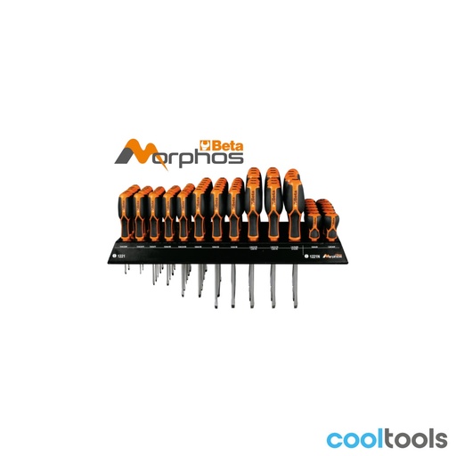 Beta | 1223/E79 | Wand display met 79 schroevendraaiers