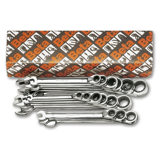 Beta | 142/S | Set omschakelbare ratelringsteeksleutels
