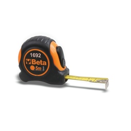 Rolbandmaat, schokbestendig bi-materiaal ABS-huis, stalen band, klasse II (2 m)