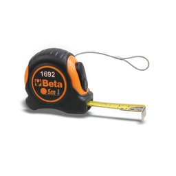 Rolbandmaat met schokbestendig ABS-huis, stalen meetlint, klasse II, H-SAFE (3 m)