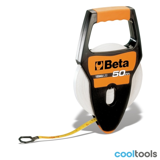 Beta | 1694A/L | Rolbandmaat met handgreep, schokbestendig ABS-huis, kunststof band, klasse III