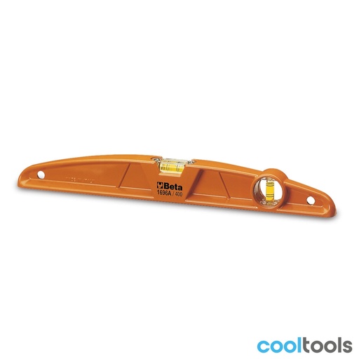 Beta | 1696A | Waterpas, gegoten aluminium met geslepen meetvlak, 2 libellen