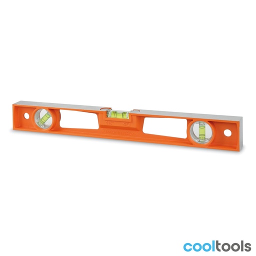 Beta | 1696D | Waterpas met handgrepen, gegoten aluminium, 4 geslepen zolen, 3 libellen