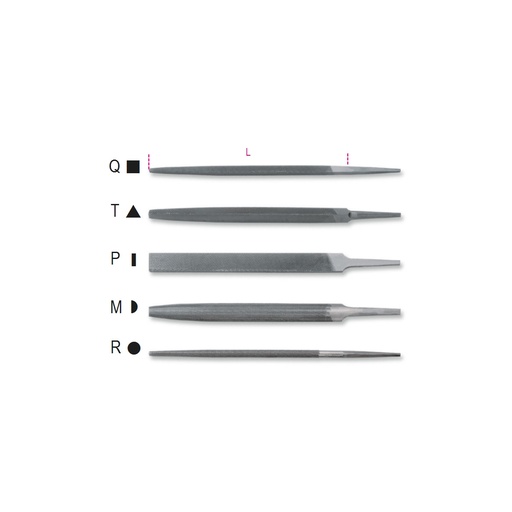 Beta | 1718A10 | Halfzoete vijl, 10 inch