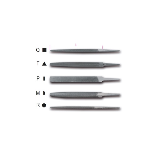 Beta | 1718D8 | Basterd vijl, 8 inch