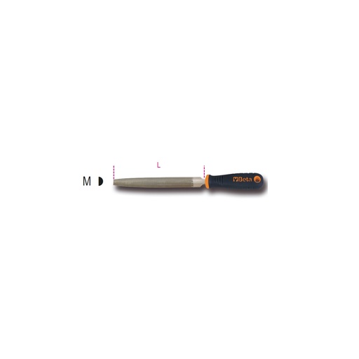 Beta | 1719BMD/M | Basterd vijlen, halfrond, met handgreep