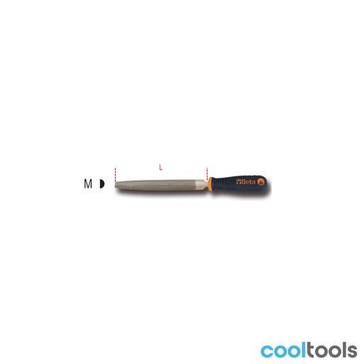 Beta | 1719BMD/M | Basterd vijlen, halfrond, met handgreep